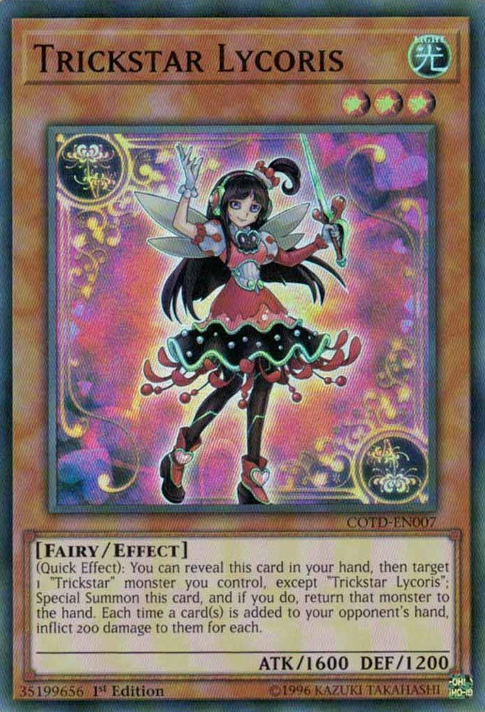 Trickstar Lycoris [COTD-EN007] Super Rare | Tables and Towers