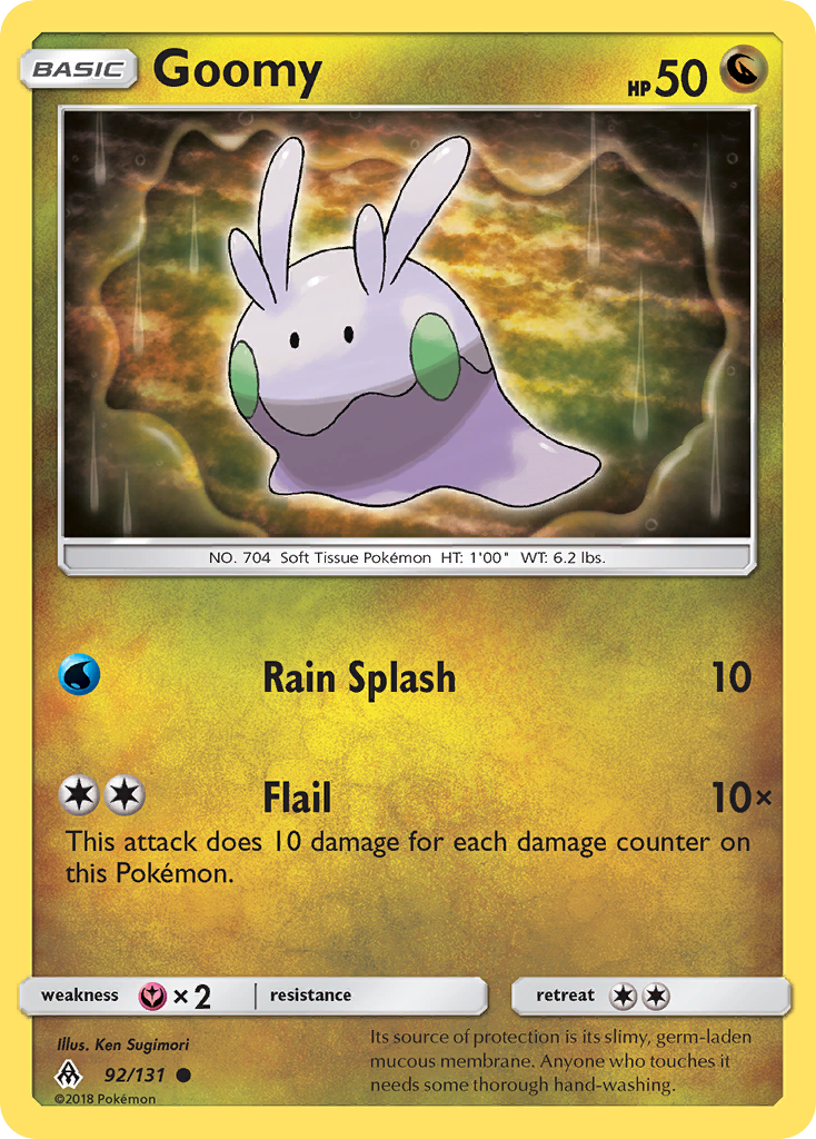 Goomy (92/131) [Sun & Moon: Forbidden Light] | Tables and Towers