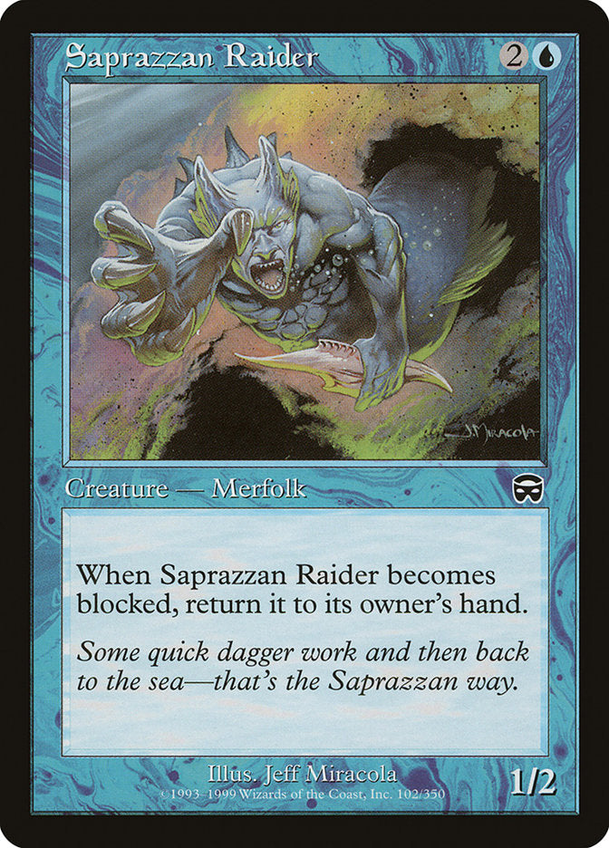 Saprazzan Raider [Mercadian Masques] | Tables and Towers