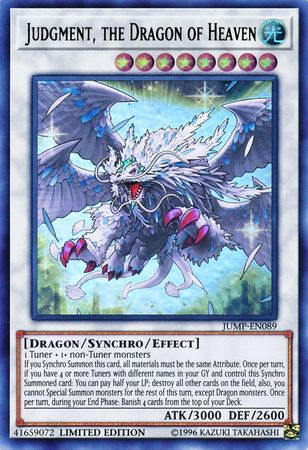 Judgment, the Dragon of Heaven [JUMP-EN089] Ultra Rare | Tables and Towers