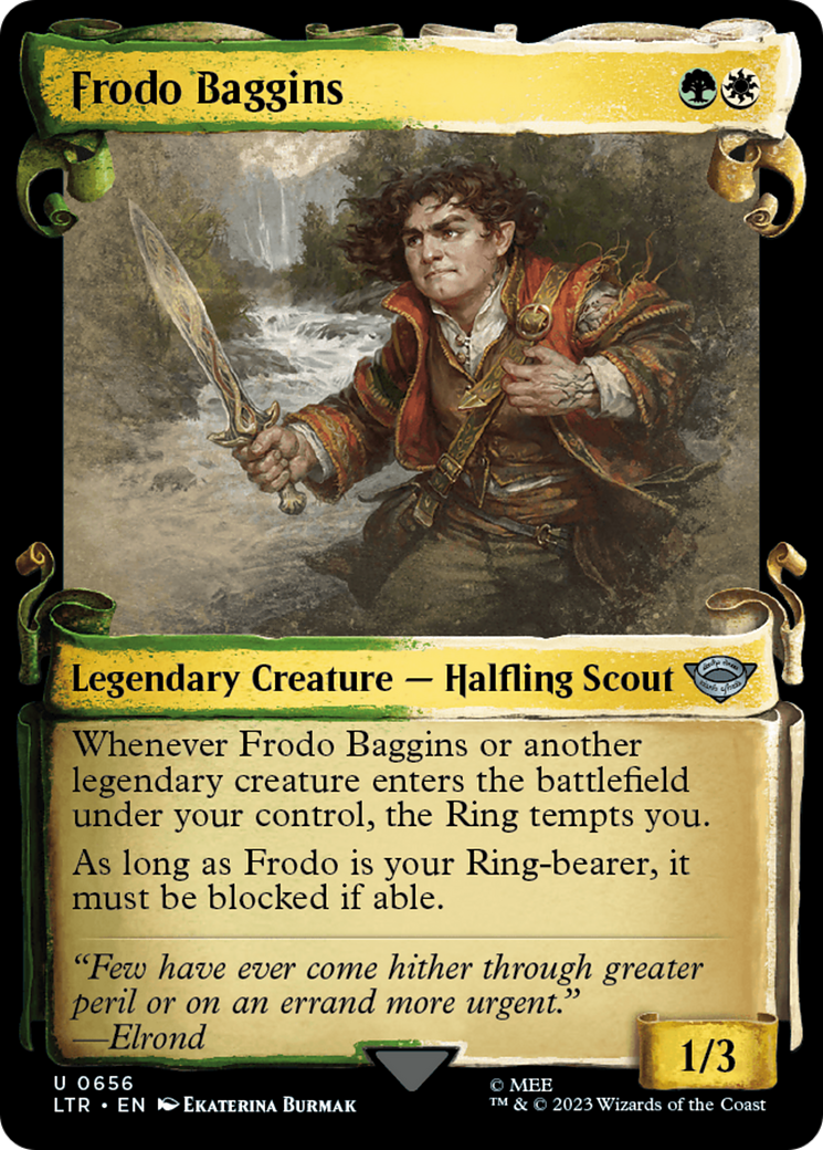 Frodo Baggins [The Lord of the Rings: Tales of Middle-Earth Showcase Scrolls] | Tables and Towers