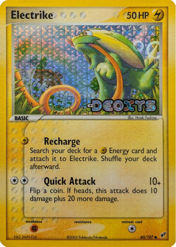 Electrike (60/107) (Stamped) [EX: Deoxys] | Tables and Towers