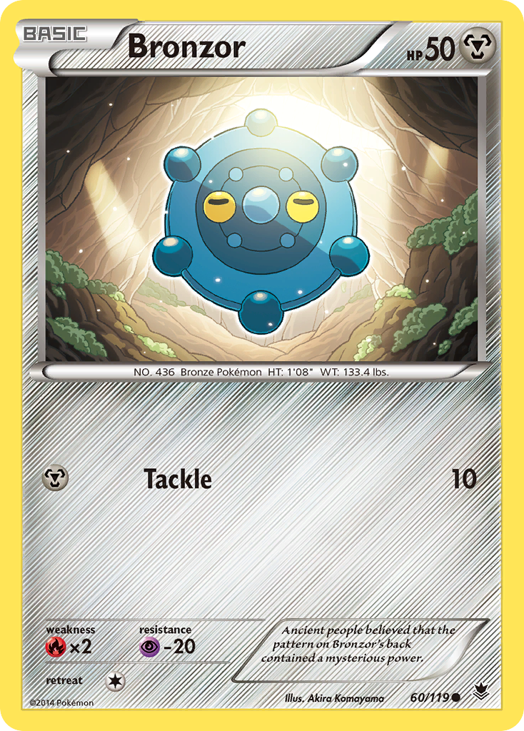 Bronzor (60/119) [XY: Phantom Forces] | Tables and Towers