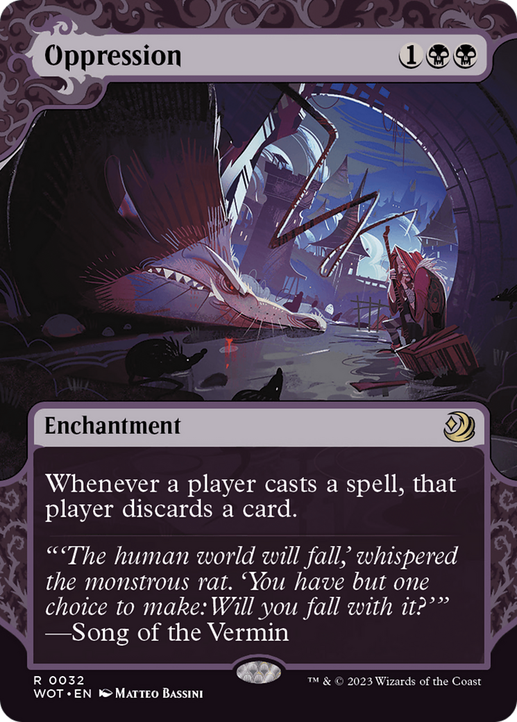 Oppression [Wilds of Eldraine: Enchanting Tales] | Tables and Towers