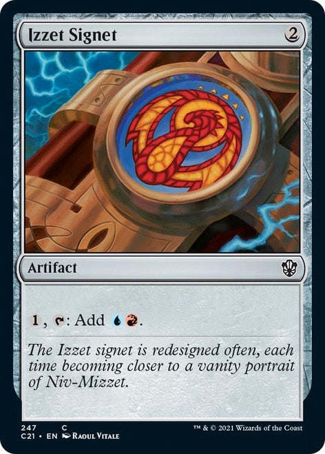 Izzet Signet [Commander 2021] | Tables and Towers