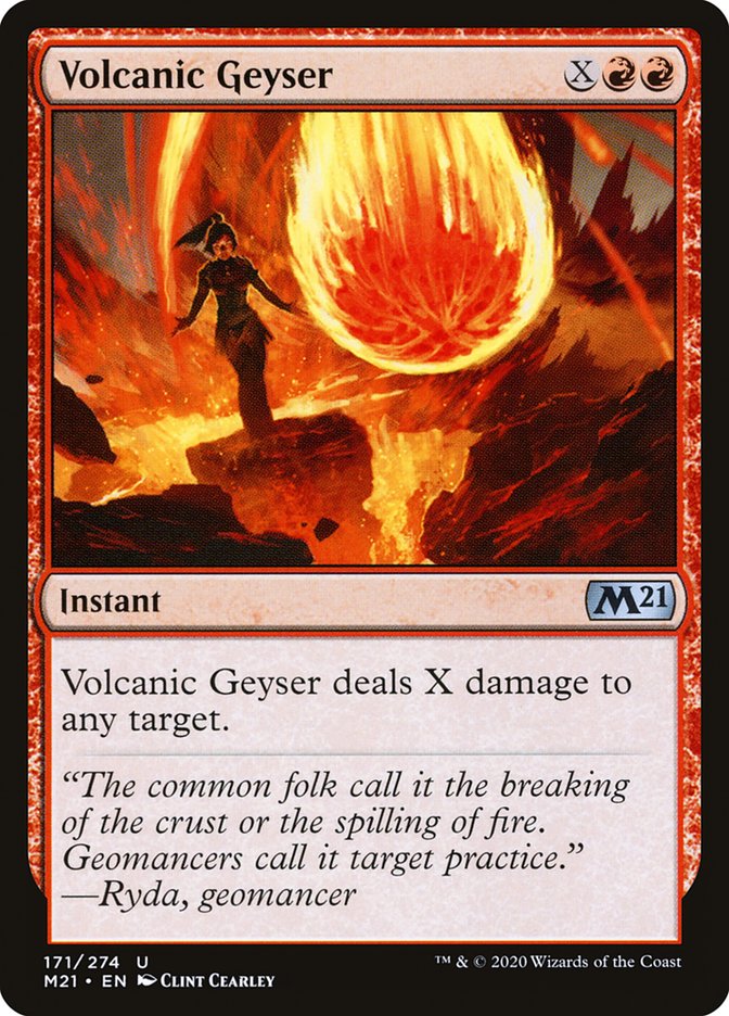 Volcanic Geyser [Core Set 2021] | Tables and Towers