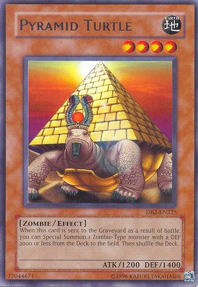 Pyramid Turtle [DB2-EN225] Rare | Tables and Towers