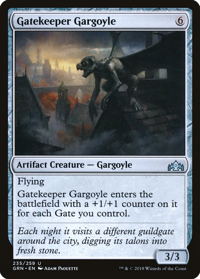 Gatekeeper Gargoyle [Guilds of Ravnica] | Tables and Towers