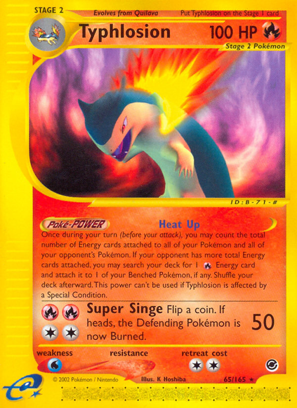 Typhlosion (65/165) [Expedition: Base Set] | Tables and Towers