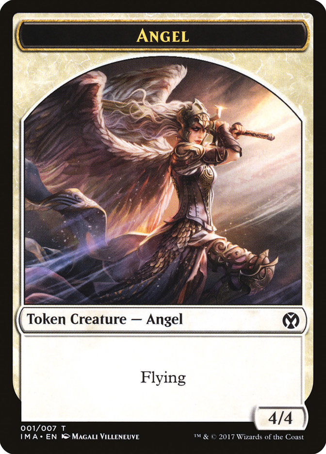 Angel Token [Iconic Masters Tokens] | Tables and Towers