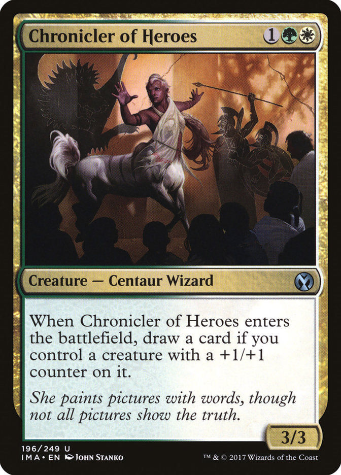 Chronicler of Heroes [Iconic Masters] | Tables and Towers