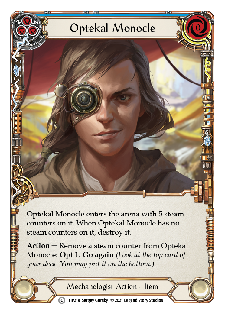 Optekal Monocle [1HP219] (History Pack 1) | Tables and Towers