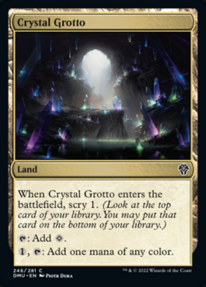 Crystal Grotto [Dominaria United] | Tables and Towers