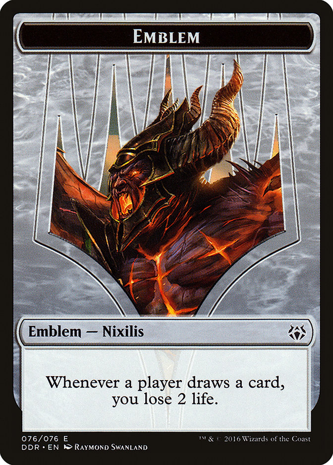 Ob Nixilis Reignited Emblem [Duel Decks: Nissa vs. Ob Nixilis] | Tables and Towers