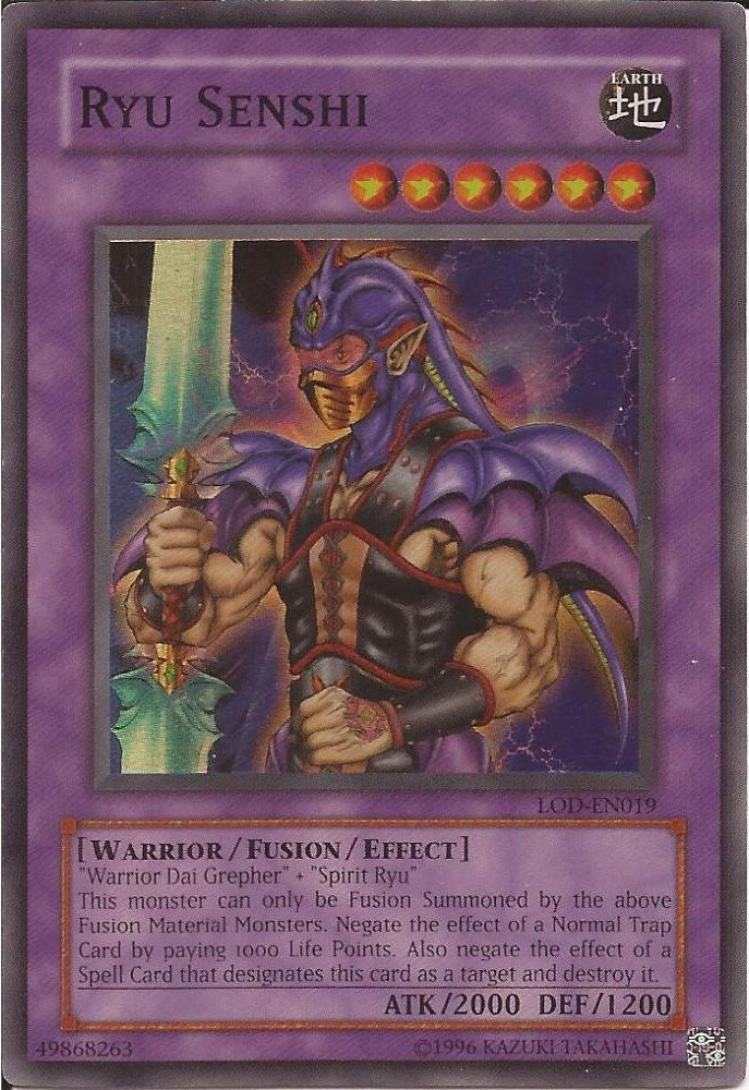 Ryu Senshi [LOD-EN019] Super Rare | Tables and Towers