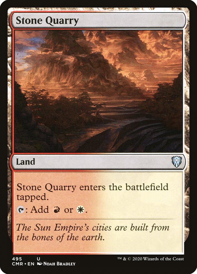 Stone Quarry [Commander Legends] | Tables and Towers