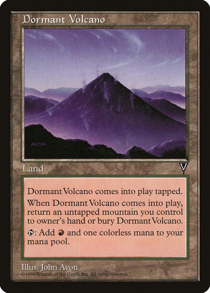 Dormant Volcano [Visions] | Tables and Towers