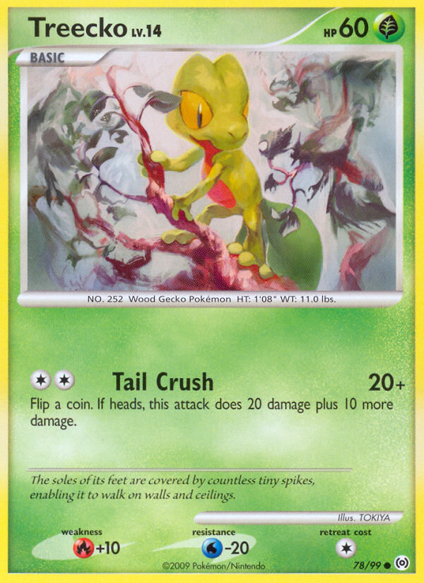 Treecko (78/99) [Platinum: Arceus] | Tables and Towers