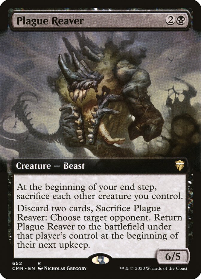 Plague Reaver (Extended Art) [Commander Legends] | Tables and Towers