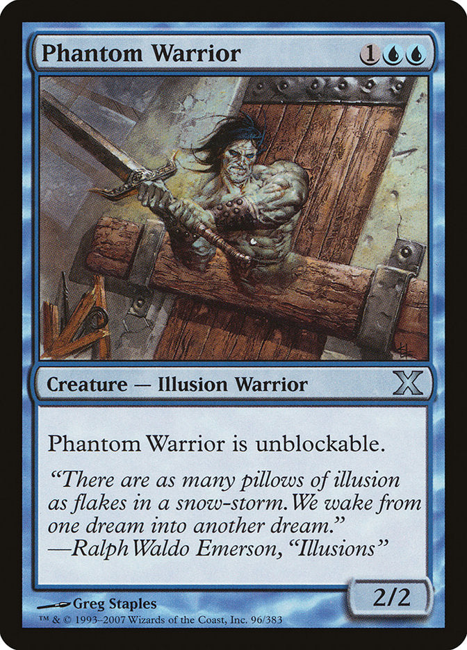 Phantom Warrior [Tenth Edition] | Tables and Towers