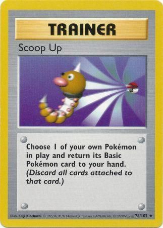 Scoop Up (78/102) [Base Set Shadowless Unlimited] | Tables and Towers