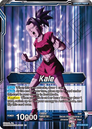 Kale // Kale, Demon of Universe 6 (BT15-032) [Saiyan Showdown Prerelease Promos] | Tables and Towers