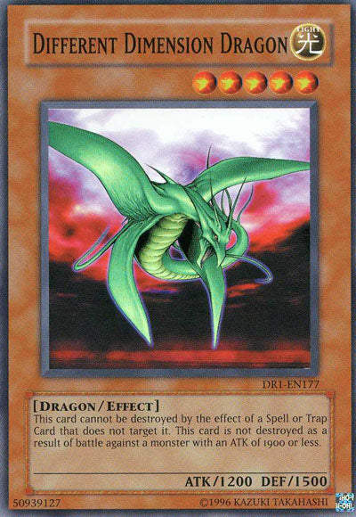 Different Dimension Dragon [DR1-EN177] Super Rare | Tables and Towers