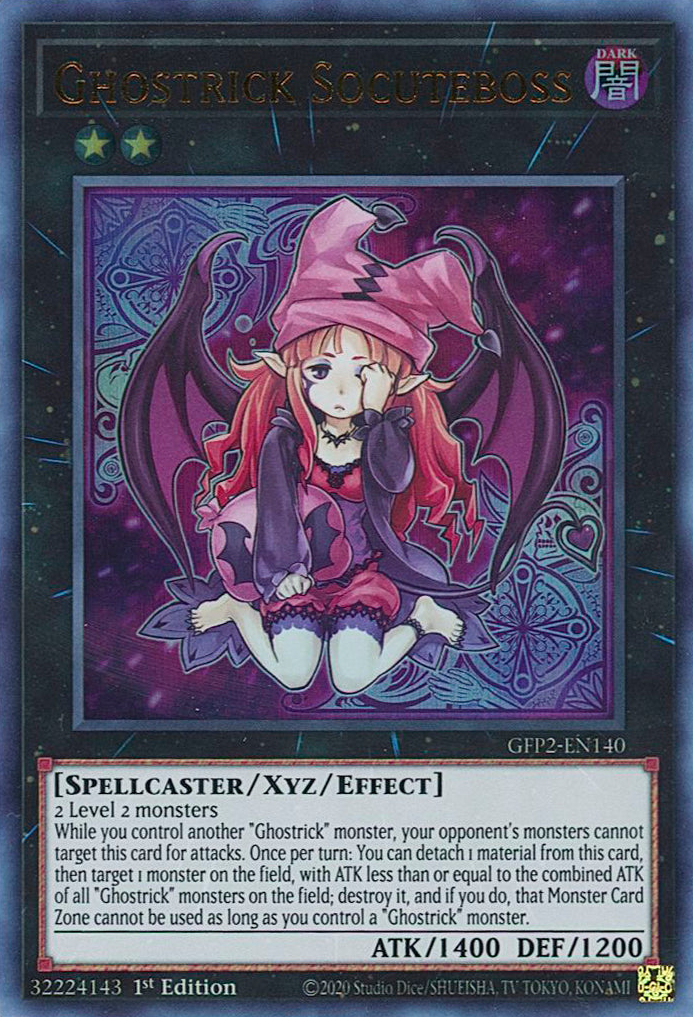 Ghostrick Socuteboss [GFP2-EN140] Ultra Rare | Tables and Towers