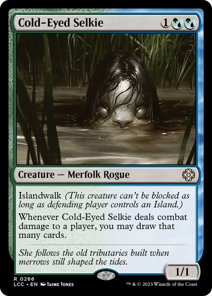 Cold-Eyed Selkie [The Lost Caverns of Ixalan Commander] | Tables and Towers