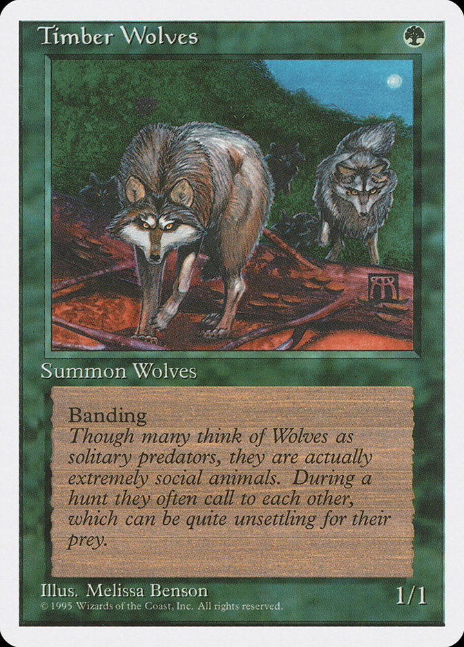 Timber Wolves [Fourth Edition] | Tables and Towers