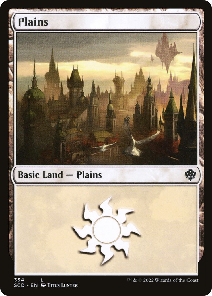 Plains (334) [Starter Commander Decks] | Tables and Towers