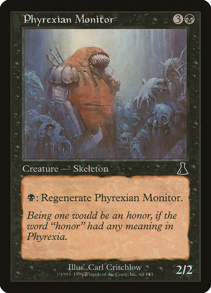 Phyrexian Monitor [Urza's Destiny] | Tables and Towers