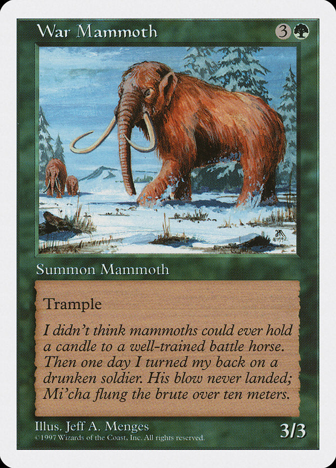 War Mammoth [Fifth Edition] | Tables and Towers