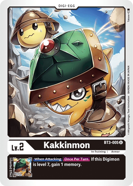 Kakkinmon [BT3-005] [Release Special Booster Ver.1.5] | Tables and Towers