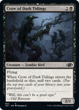 Crow of Dark Tidings [Jumpstart 2022] | Tables and Towers