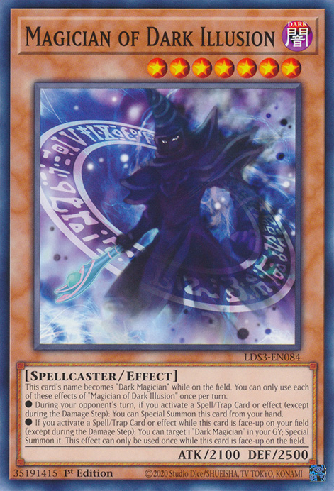 Magician of Dark Illusion [LDS3-EN084] Common | Tables and Towers