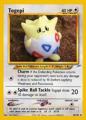 Togepi (56/105) [Neo Destiny Unlimited] | Tables and Towers