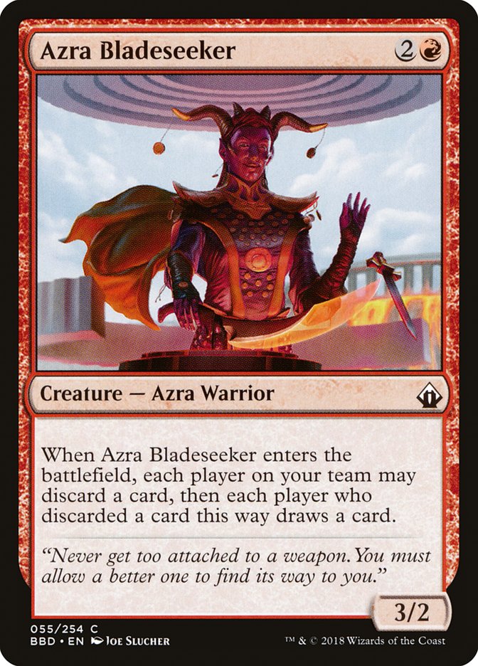 Azra Bladeseeker [Battlebond] | Tables and Towers