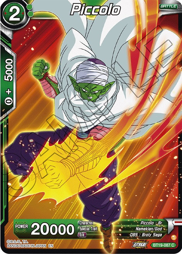 Piccolo (BT19-087) [Fighter's Ambition] | Tables and Towers