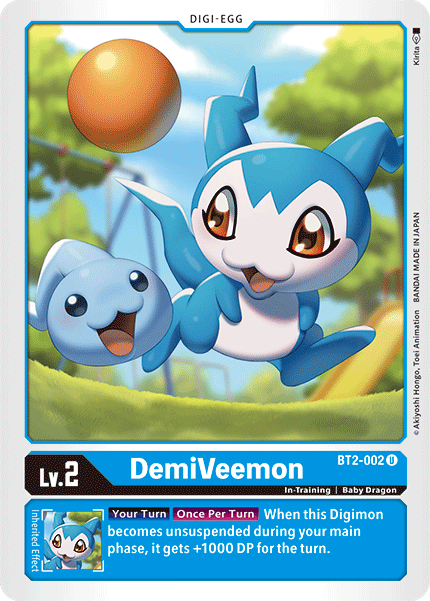 DemiVeemon [BT2-002] [Release Special Booster Ver.1.5] | Tables and Towers