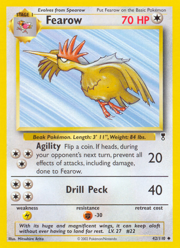 Fearow (42/110) [Legendary Collection] | Tables and Towers