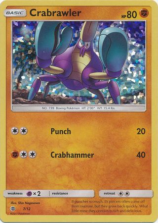 Crabrawler (7/12) [McDonald's Promos: 2017 Collection] | Tables and Towers