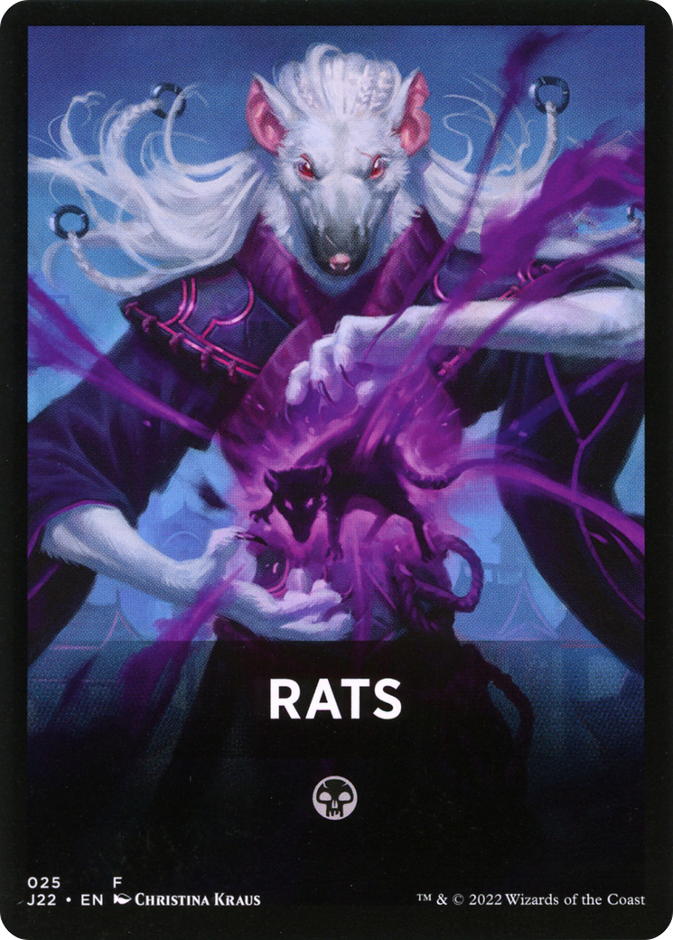 Rats Theme Card [Jumpstart 2022 Front Cards] | Tables and Towers