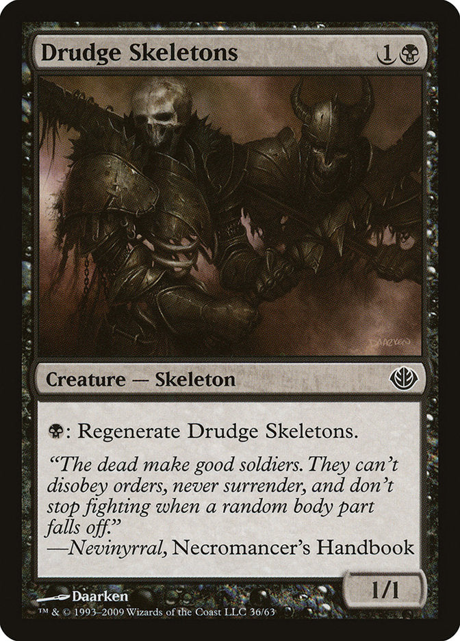 Drudge Skeletons [Duel Decks: Garruk vs. Liliana] | Tables and Towers