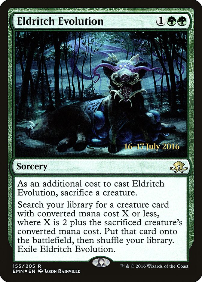 Eldritch Evolution [Eldritch Moon Prerelease Promos] | Tables and Towers