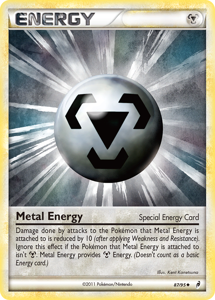 Metal Energy (87/95) [HeartGold & SoulSilver: Call of Legends] | Tables and Towers