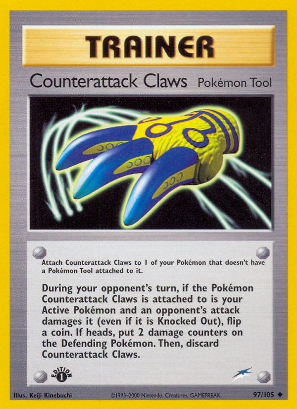 Counterattack Claws (97/105) [Neo Destiny 1st Edition] | Tables and Towers