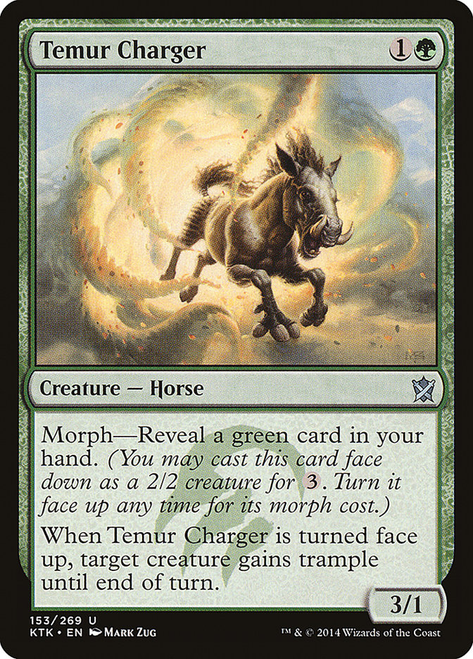 Temur Charger [Khans of Tarkir] | Tables and Towers