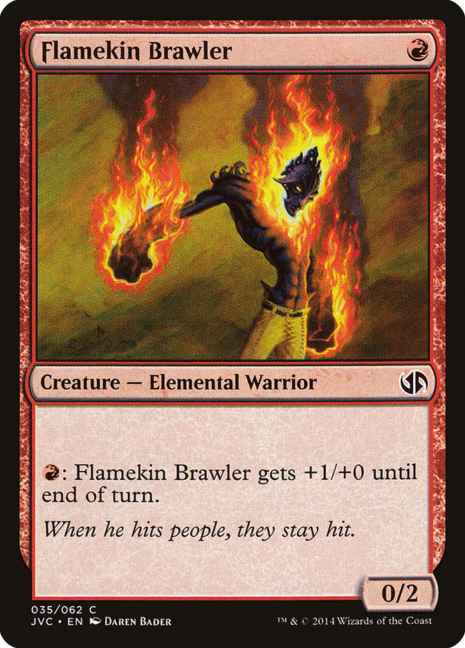 Flamekin Brawler [Duel Decks Anthology] | Tables and Towers