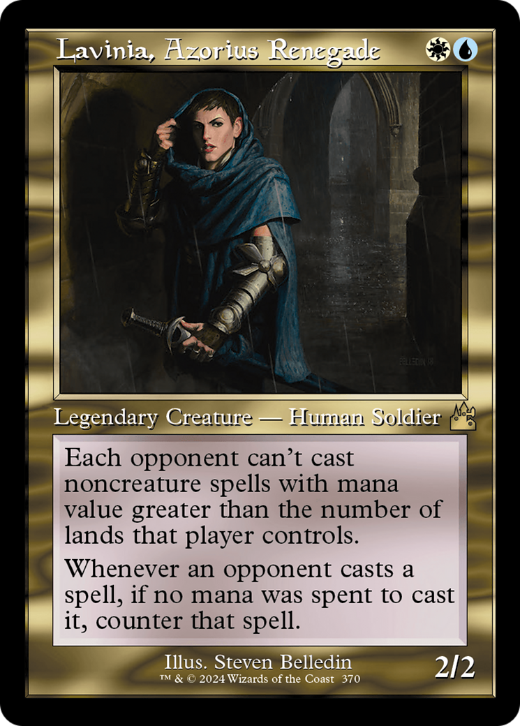 Lavinia, Azorius Renegade (Retro Frame) [Ravnica Remastered] | Tables and Towers